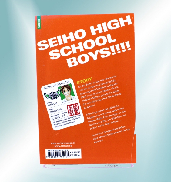 Seiho High School Boys!!!! Band 2 von Carlsen